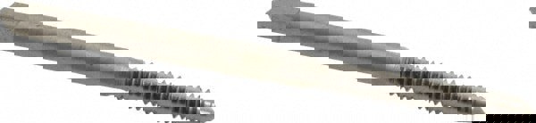 Straight Flute Tap: #6-32 UNC, 3 Flute, Plug Chamfer, 2B Class of Fit, Carbon Steel, Bright/Uncoated Finish